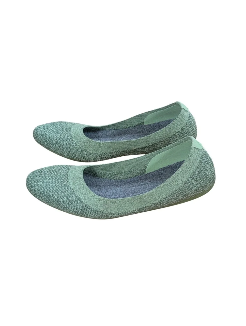 Allbirds Tree Breezer Knit Ballet Flats Forage Green Size 10